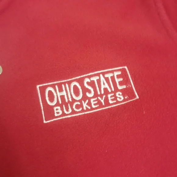 NWT Ohio State Buckeyes Top of the World peak polar full zip fleece - Picture 2 of 3